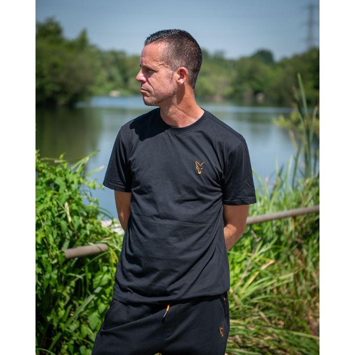Tricou Fox Classic T Black&Orange 4