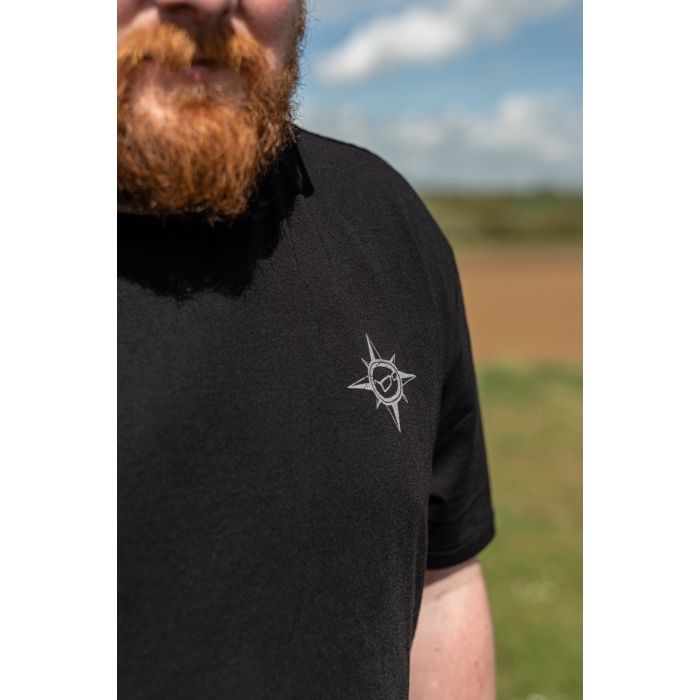 Tricou Korda Compass Tee, Black 3