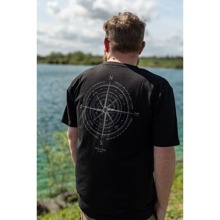 Tricou Korda Compass Tee, Black 4