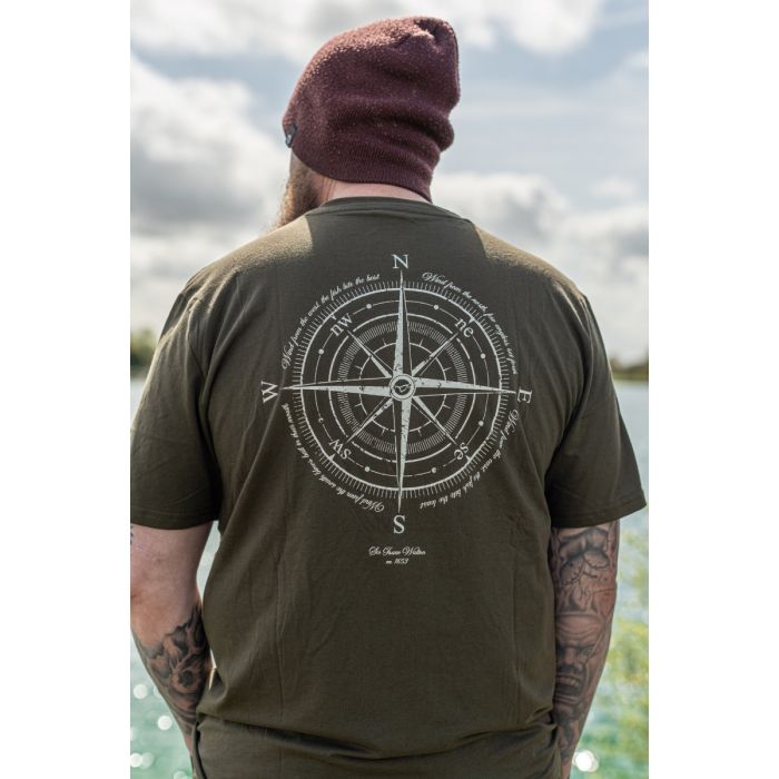 Tricou Korda Compass Tee, Dark Olive 3