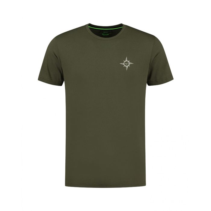 Tricou Korda Compass Tee, Dark Olive