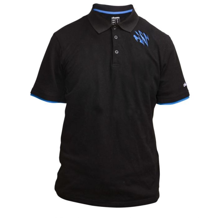 Tricou Polo Okuma Motif Shirt, NegruAlbastru