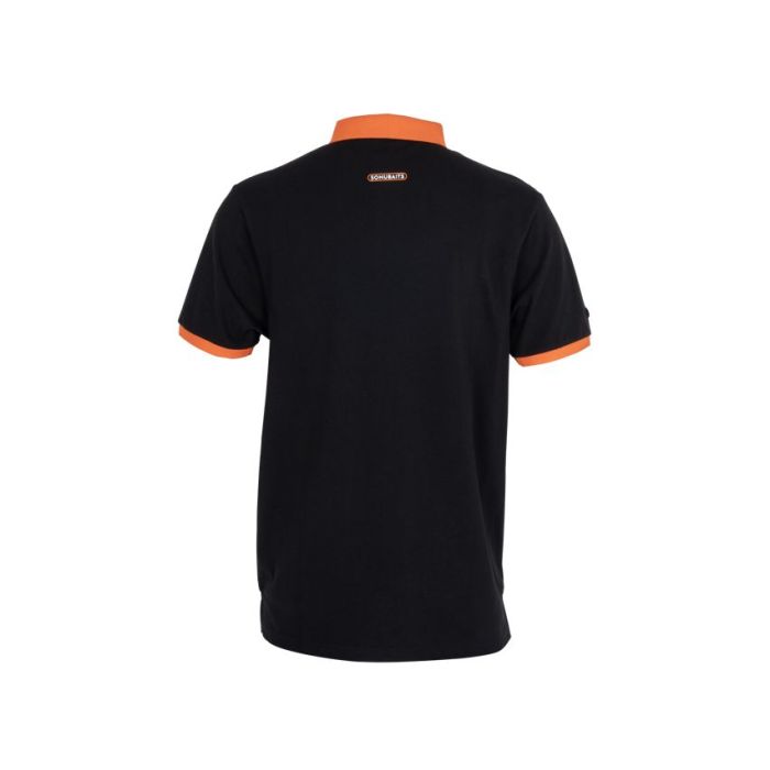 Tricou Sonubaits Polo Shirt, Black Orange 2