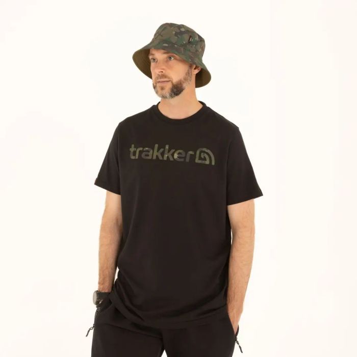Tricou Trakker CR Logo T-Shirt, Culoare Black Camo 4