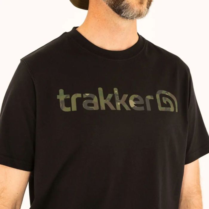 Tricou Trakker CR Logo T-Shirt, Culoare Black Camo 5