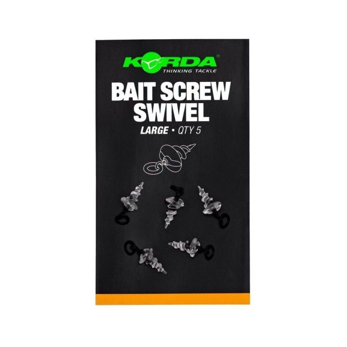 Vartej cu Surub Korda Micro Ring Bait Large, 5bucplic 2