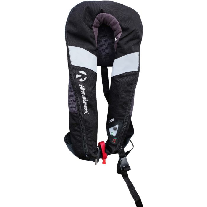 Vesta de Salvare Automata Allroundmarin AERO 300N, Negru/Negru