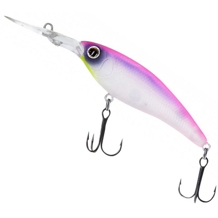 воблер Daiwa Steez Shad Minnowbait, Matt Pink Purple, 6см, 6.7г