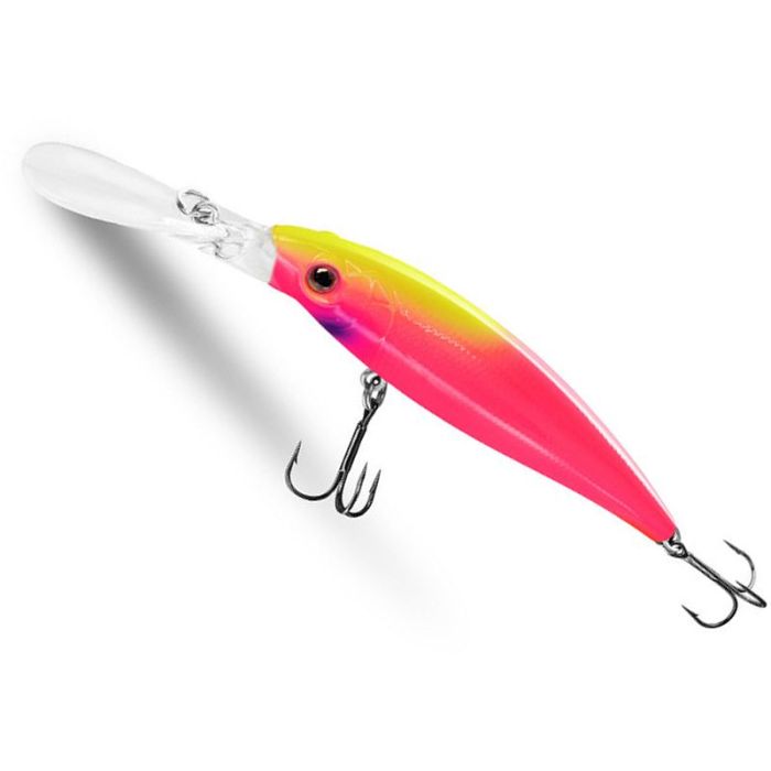 Воблер Delphin Wobby Jerk-DP, суспендер, Nova, 9cm, 12.50g