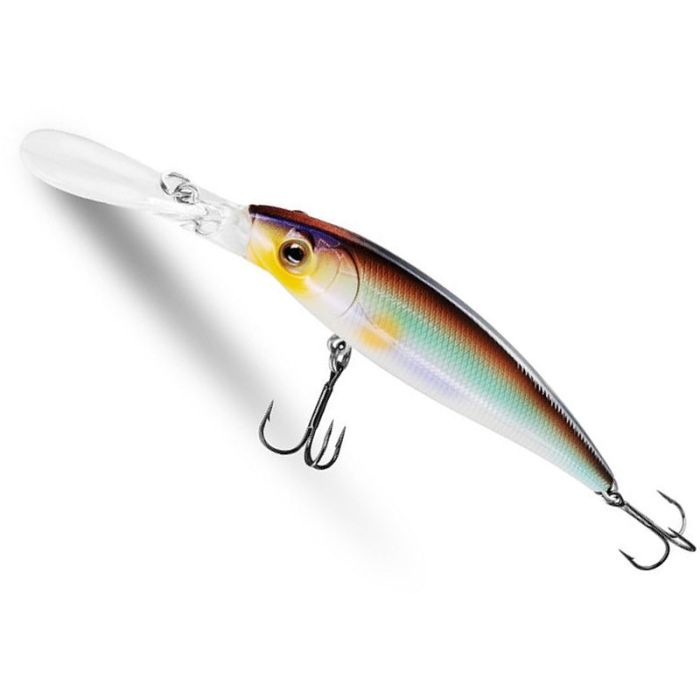 Воблер Delphin Wobby Jerk-DP, суспендиращ, Trap, 9cm, 12.50g