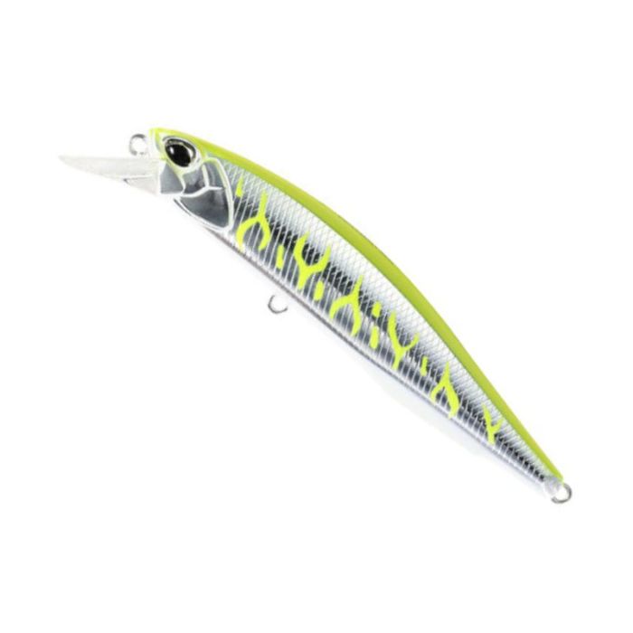 воблер DUO Realis Jerkbait 100F, ASAZ398 C Yellow Silver Tiger, 10cm, 13.7g