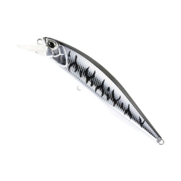 Vobler DUO Realis Jerkbait 100F, ASAZ400 Gunmetal M Silver Tiger, 10cm, 13.7g
