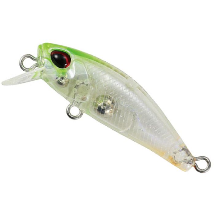 Vobler DUO Tetra Works Toto Fat 35S, DEA0553 UV Lime Head OT, 3.5cm, 2.1g