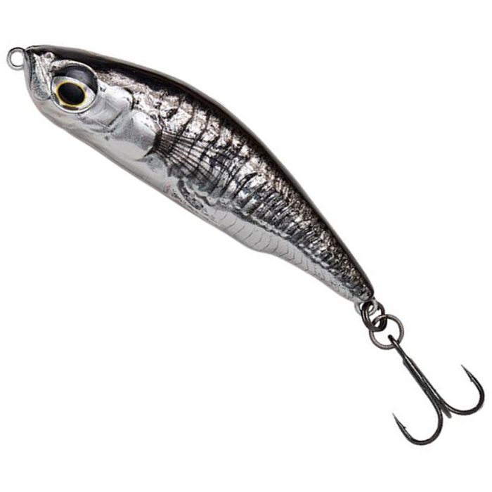 Vobler Savage Gear 3D Sticklebait Pencil, Black Silver, 6.5cm, 10.5g