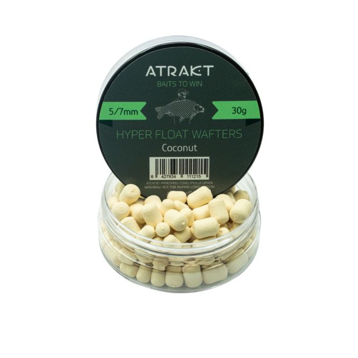 Плаващи пелети Atrakt Hyper Float, 5/7mm, 30g 5