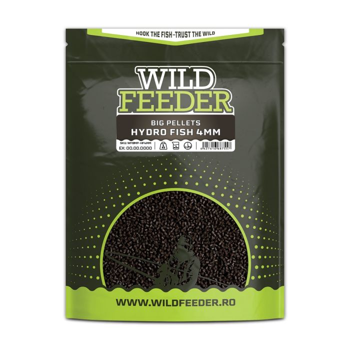 Pelete Wild Feeder Baits Pellets, Hydro Fish, 1kg 2