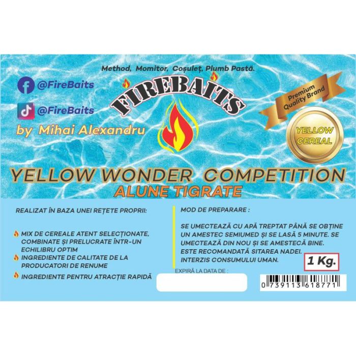 Захранка Fire Baits Wonder Competition, 1kg 2