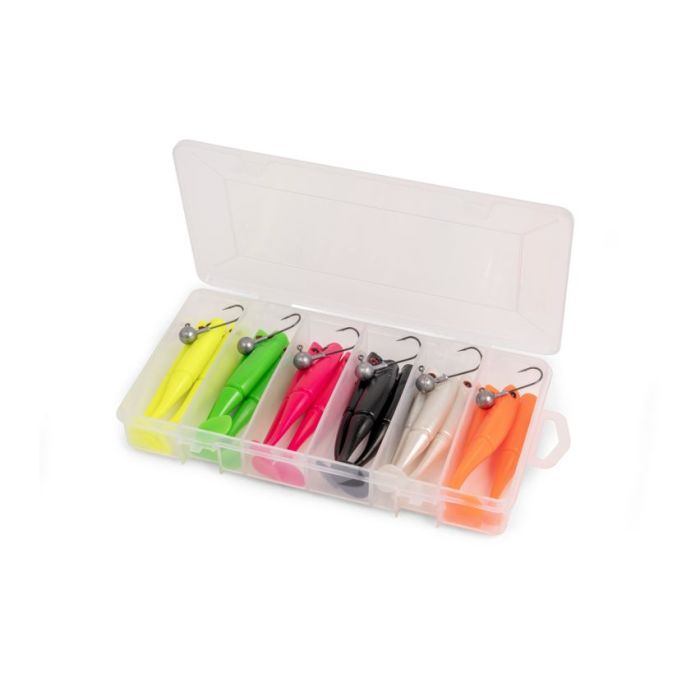 Set Zebco Power Shad Jig Kit, 10cm, 8g